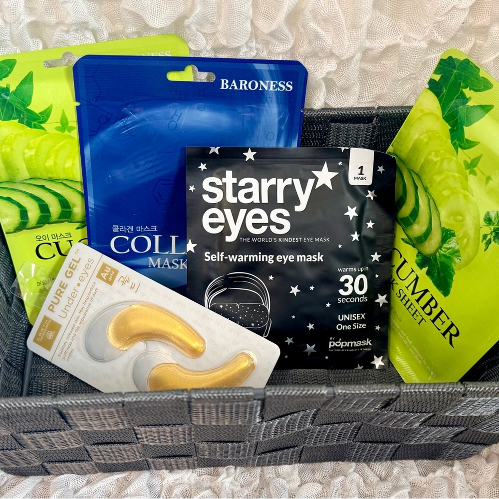 Assorted masks + under eye gel